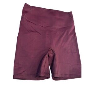 Nike x SKIMS Women's Shine Bonded Waist 5" Biker Short Currant XS new with tags